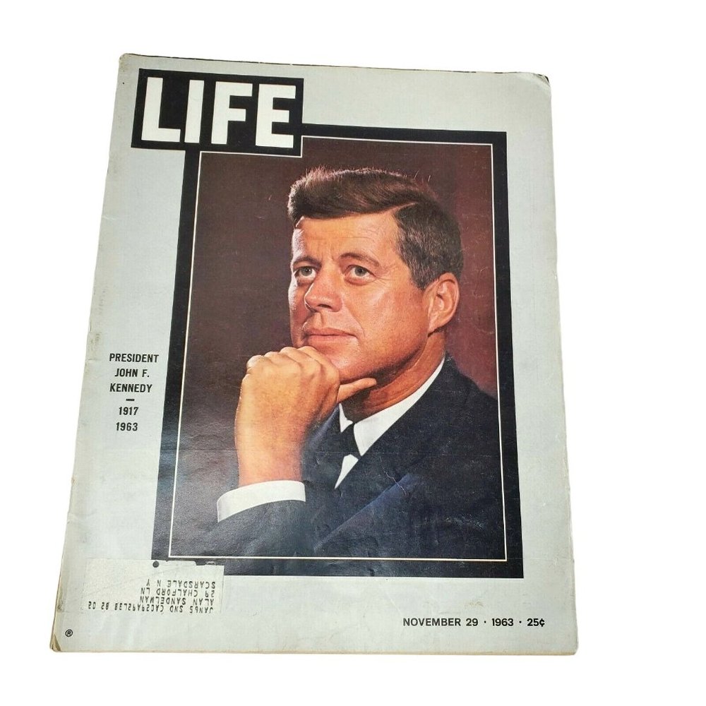 Vintage Life Magazine November 29 1963 President John F. Kennedy